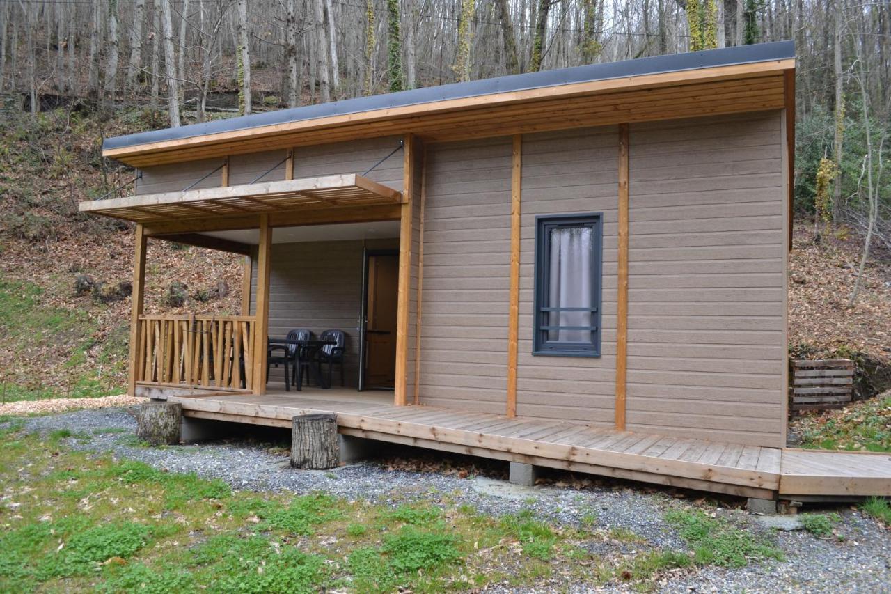 Chalets Au Bord De L'Eau Caudebronde Exterior foto